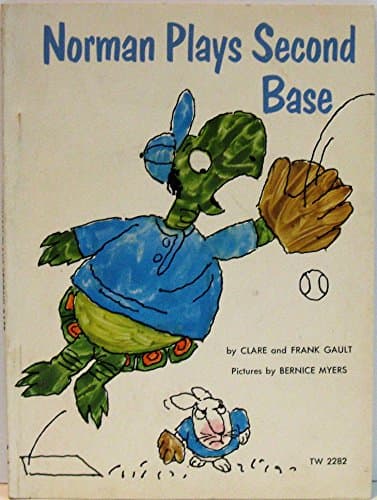 Book cover for Norman Plays Second Base by Clare Gault