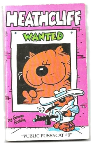 Book cover for Heathcliff: Wanted by Gately, George