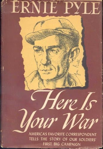 Book cover for Here is Your War by Pyle, Ernie