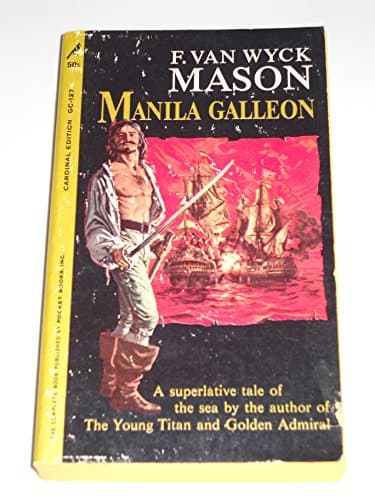 Book cover for Manila galleon by Mason, F. van Wyck