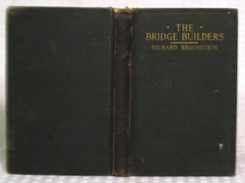 Book cover for The bridge builders, by Richard Braunstein