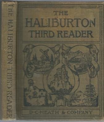 Book cover for The Haliburton third reader by Margaret Winifred Haliburton