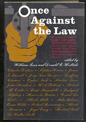 Book cover for Once Against the Law by Tenn, William; Westlake Donald E.