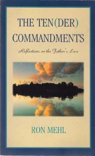 Book cover for The Ten (Der) Commandments by Ron Mehl