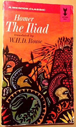Book cover for The Iliad (A Mentor Classic) by Homer