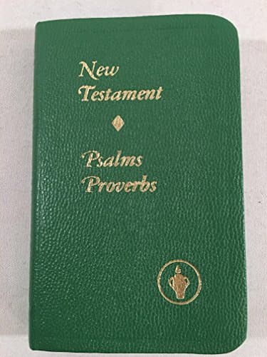 Book cover for New Testament Psalms Proverbs (Pocket Size Bible) by The Gideons International