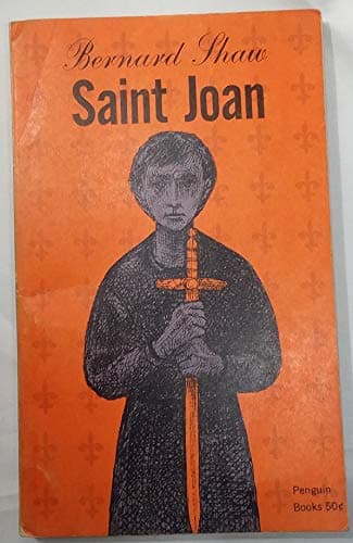 Book cover for Saint Joan by Unknown