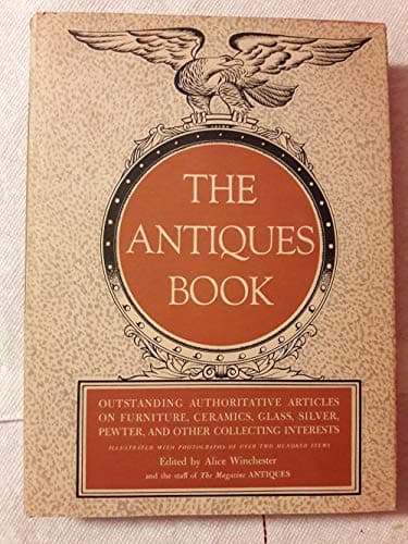 Book cover for The Antiques Book by Winchester, Alice