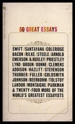 Book cover for 50 Great Essays by Huberman, Elizabeth and Edward (Ed. )