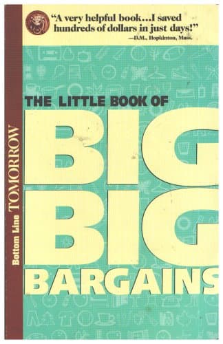 Book cover for The Little Book Of Big Big Bargains by KI Memories