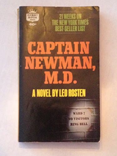 Book cover for Captain Newman M.D. (R604) by Leo Rosten