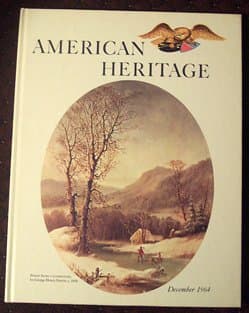 Book cover for American Heritage (Vol. XVI, No. 1, December 1964) by Jensen, Oliver