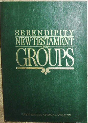 Book cover for SERENDIPITY NEW TESTAMENT FOR GROUPS -- NIV by Lyman Coleman