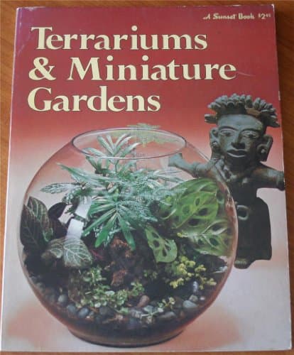 Book cover for Terrariums & Miniature Gardens by Editors Of Sunset Books and Sunset Magazine