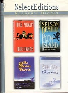 Book cover for Reader's Digest Select Editions, 1998, Vol. 2: 10 Lb. Penalty / Plum Island / The Starlite Drive-In / Homecoming by Demille, Nelson; Plain, Belva; Francis, Dick; Reynolds, Marjorie