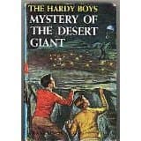 Book cover for The Mystery of the Desert Giant (Hardy Boys, Book 40) by Franklin W. Dixon