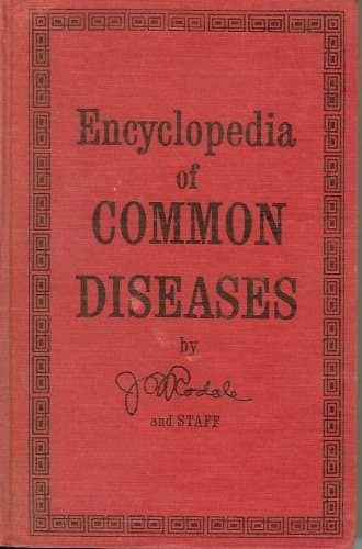 Book cover for The Encyclopedia of Common Diseases by J. I. Rodale