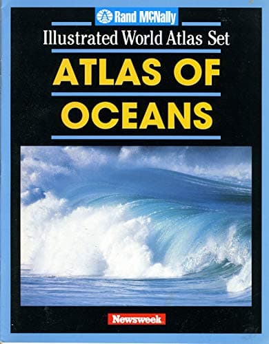 Book cover for Illustrated World Atlas Set: atlas of Oceans by Rand McNally