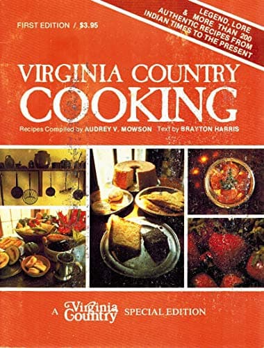 Book cover for Virginia Country Cooking (A Virginia Country Special Edition) by Brayton Harris