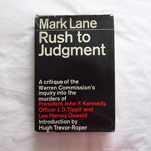 Book cover for Rush to Judgment by Lane, Mark