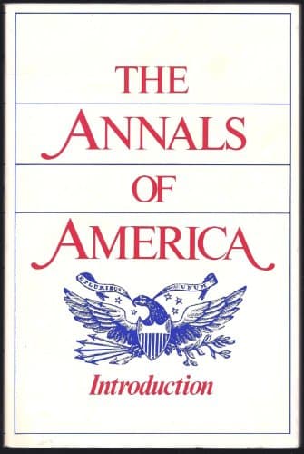 Book cover for The Annals of America: Introduction by Encyclopædia Britannica
