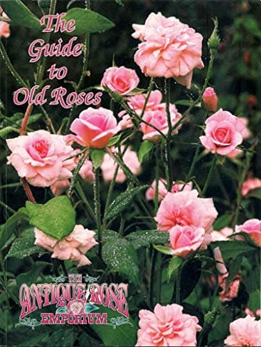 Book cover for The Guide to Old Roses by Photos