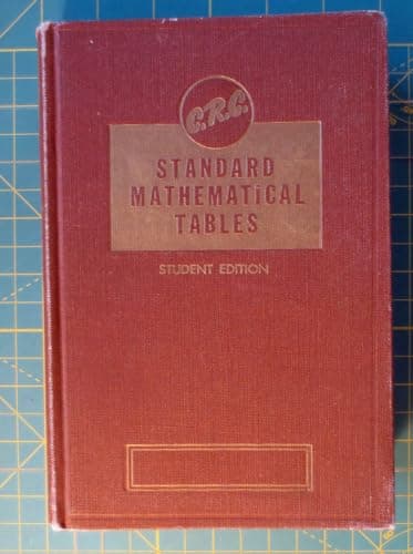 Book cover for C R C Standard Mathematical Tables 13th Edition by Weast & Others