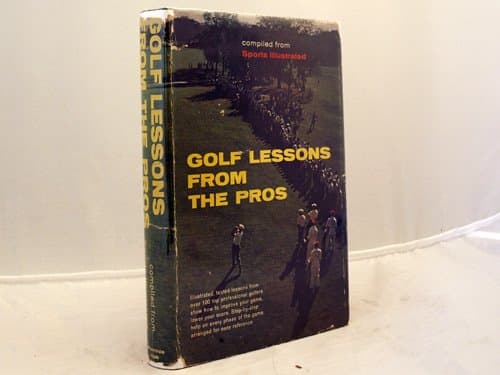 Book cover for Golf Lessons From the Pros by Sports Illustrated editors