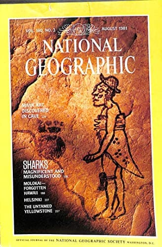 Book cover for National Geographic Magazine, August 1981 (Vol. 160, No. 2) by Wilbur E. Garrett