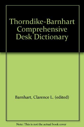 Book cover for Thorndike-Barnhart Comprehensive Desk Dictionary by Barnhart, Clarence L. (edited)