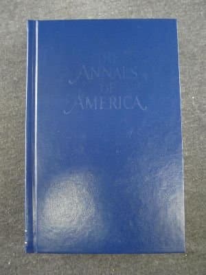 Book cover for The Annals of America, Volume 14, 1916-1928 - World War and Prosperity by Inc. Encyclopaedia Britannica