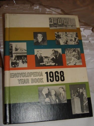 Book cover for Encyclopedia Year Book 1968 by Carew, Dorothy (ed)