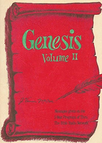 Book cover for Genesis Volume II Chapters 16-33 (Messages given on the 5 year program of Thru The Bible Radio network) by J. Vernon McGee