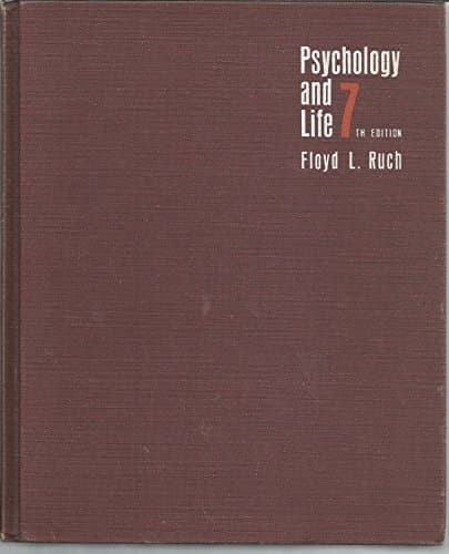Book cover for Psychology and Life by Unknown