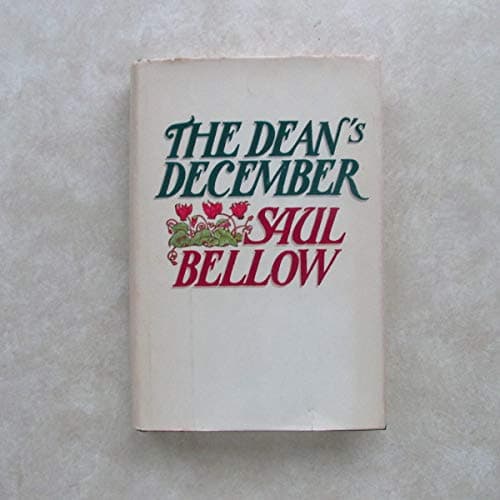 Book cover for The Dean's December by Saul Bellow