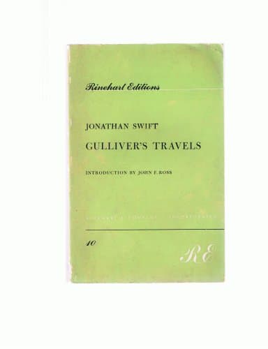 Book cover for Gulliver's Travels by Swift, Jonathan