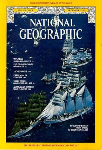 Book cover for National Geographic Magazine: December, 1976 (Vol. 150, NO. 6) by National Geographic