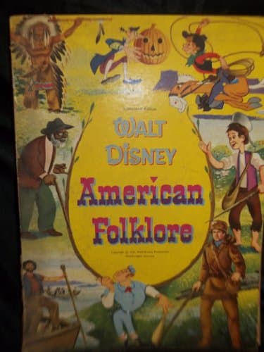 Book cover for Walt Disney American Folklore (Authorized Edition) by unknown author