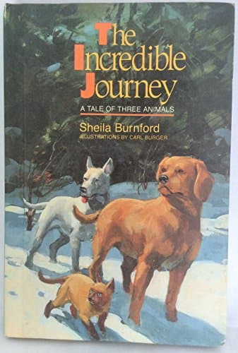 Book cover for The Incredible Journey. by Burnford, Sheila.
