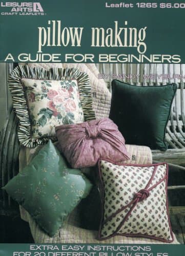 Book cover for Pillow Making: A Guide for Beginners by Unknown