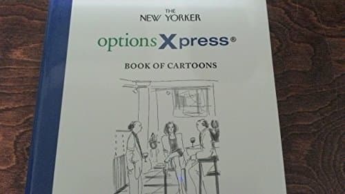 Book cover for The New Yorker; Options Xpress Book of Cartoons by The Cartoon Bank