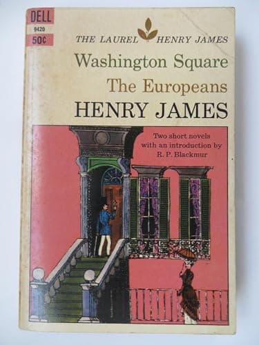 Book cover for Washington Square - The Europeans by Henry James
