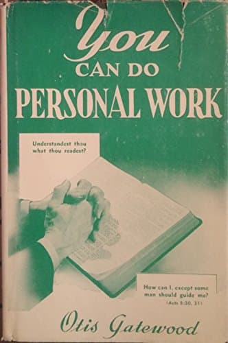 Book cover for You Can Do Personal Work by Gatewood, Otis
