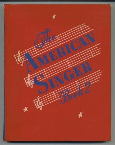Book cover for The American Singer, Book 2 by John Beattie, ET. Al