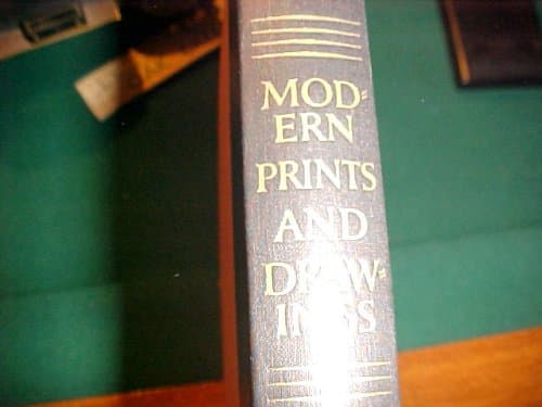Book cover for Modern Prints & Drawings by Alfred A. Knopf