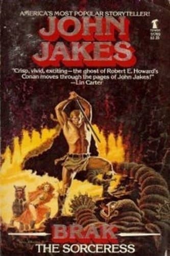 Book cover for Brak: The Sorceress by Jakes, John