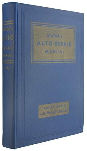 Book cover for Motors Auto Repair Manual 11TH Edition 1948 by Blanchard, Harold F