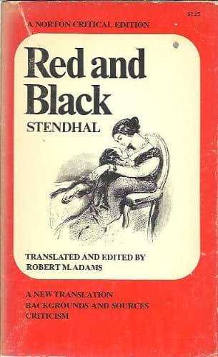 Book cover for Red and Black a Norton Critical Edition by Stendhal, Robert M. Adams