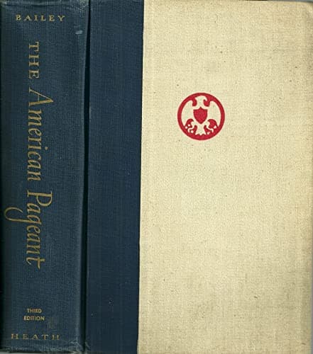 Book cover for The American Pageant: a History of the Republic 3rd Edition... by Bailey, Thomas A.