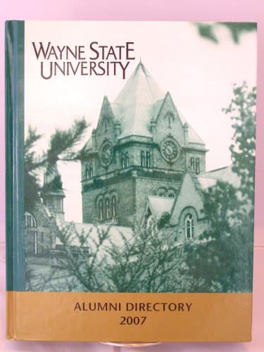 Book cover for Wayne State University Alumni Directory (2007) by Irvine D. Reed